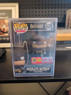 Funko pop absolute batman limited edition comic con sealed