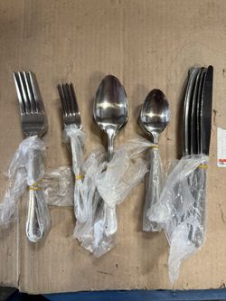 Utensil（Knife Fork Spoon In Silver Or Gold)