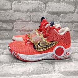Nike KD Trey 5 X Men's Shoes Size 9 Color: University Red/Metallic Gold