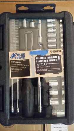 Socket set 53 piece
