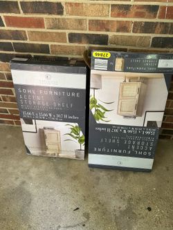 SOHL Furniture Accent Storage Shelf – Open Box
