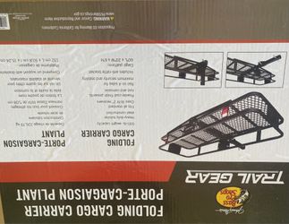 Folding Cargo Carrier