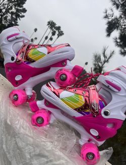 Adjustable Roller Skates for Kids