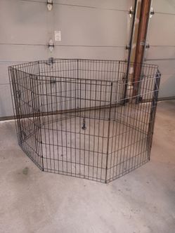 Circular Dog Exercise Pen