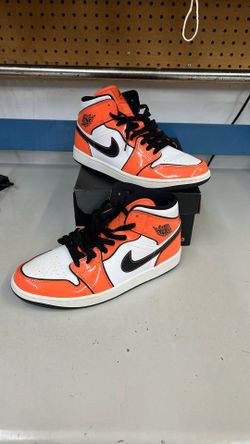 Jordan 1 Mid Turf Orange Size 10