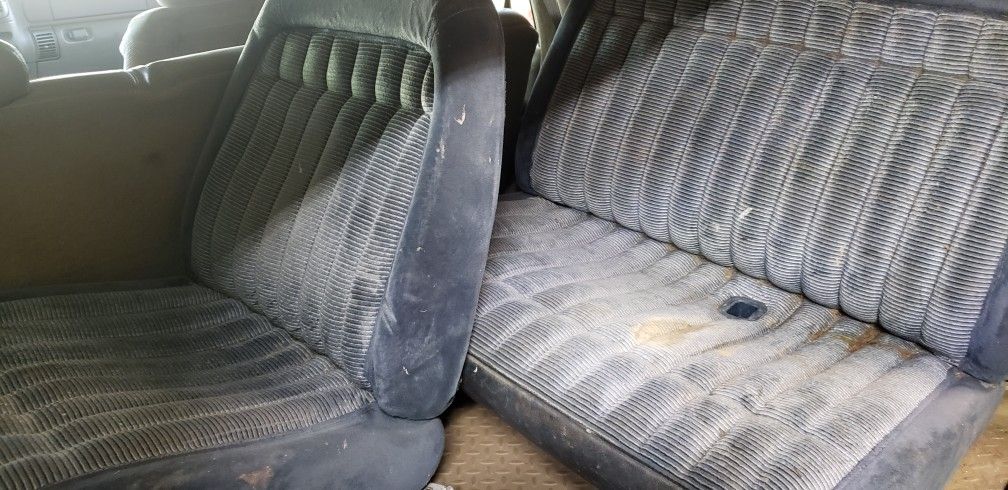 Chevy Trucks Seats, Hard To Find, Fabric In Good Shape