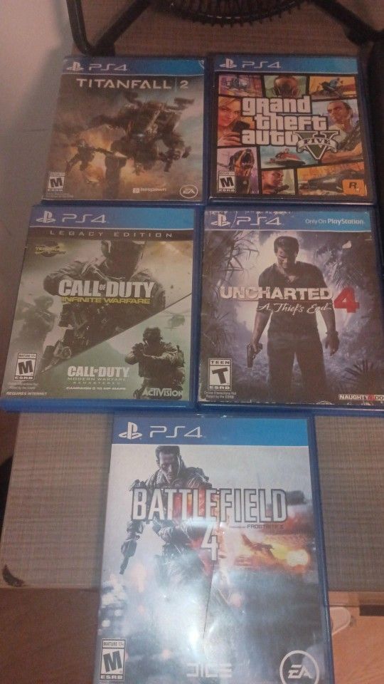 PS4 GAMES GOOD DEAL
