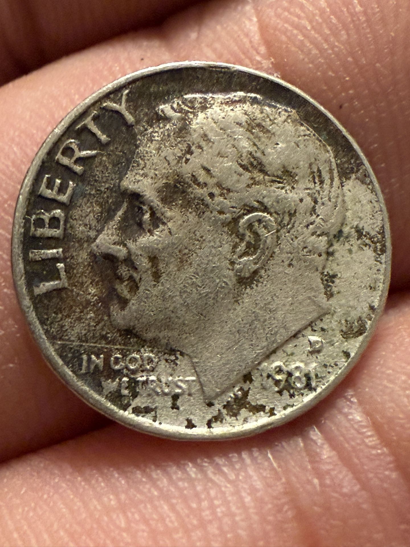 1981 Silver Dime
