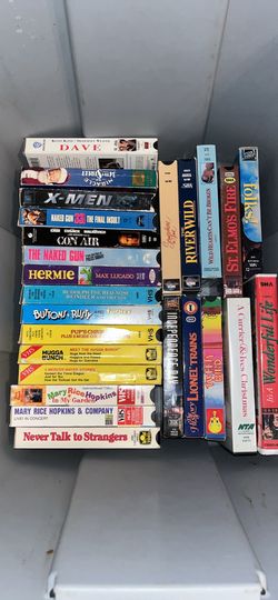 VHS tapes