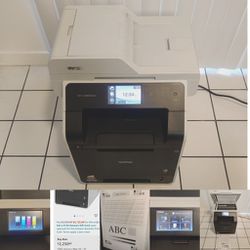 Brother Wireless Color Laser Duplex Printer - Auto Duplex, Scanner, Copier and Fax + 50% Toner + Works! (MSRP $600) MFC-L8850CDW