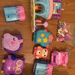 Polly Pockets(set of 8)