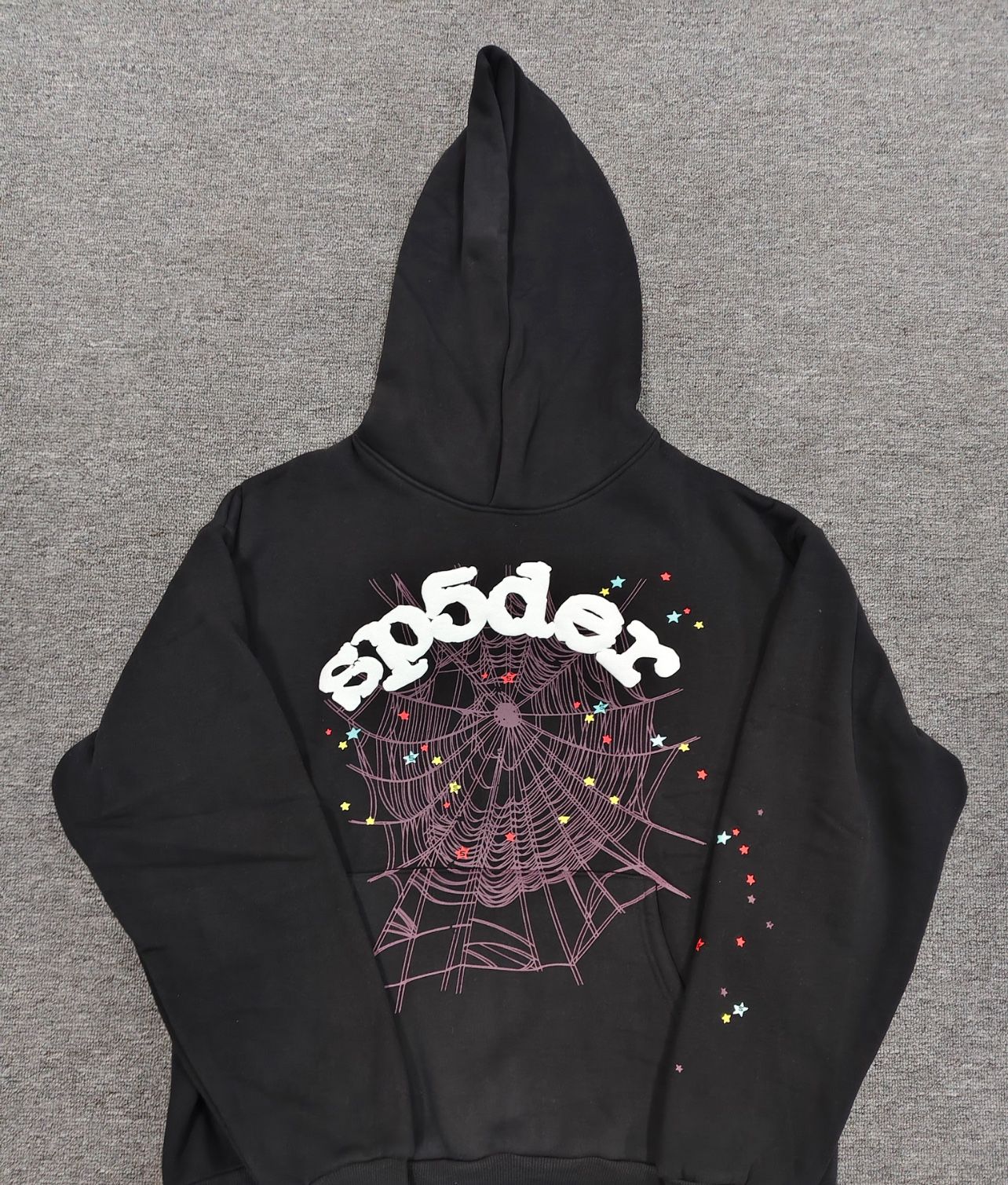 Spid Hoodie Multicolor Black
