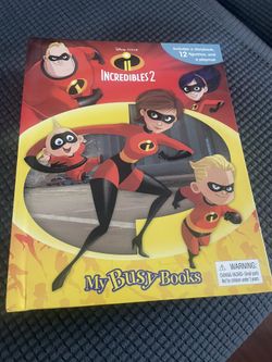 Disney Incredibles Two My Busy Books Complete Set