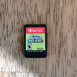 Super Mario Bros U Deluxe Switch Game