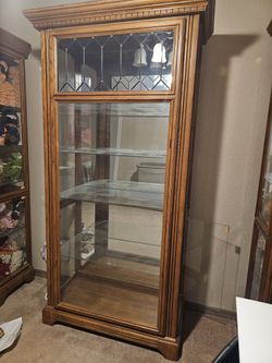 Gorgeous Solid Wood Curio Cabinets