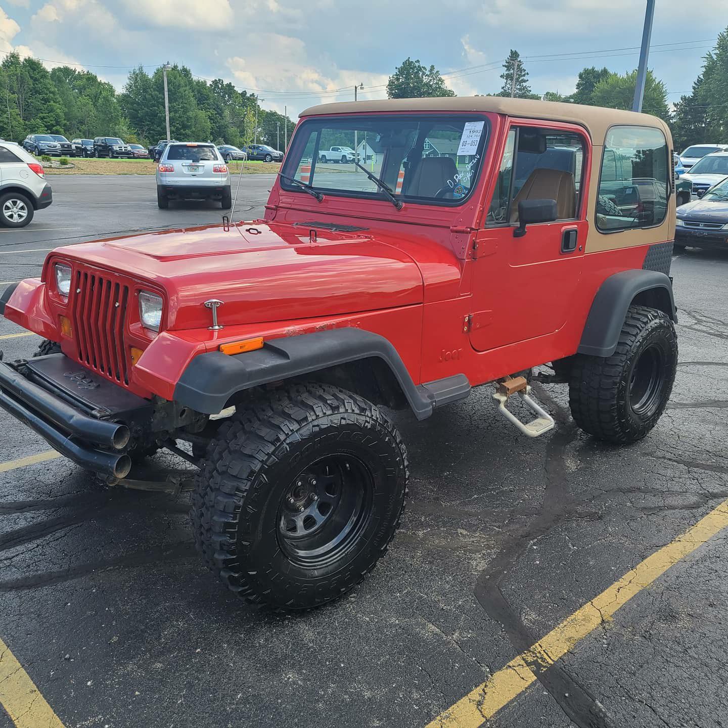 1992 jeep wrangler