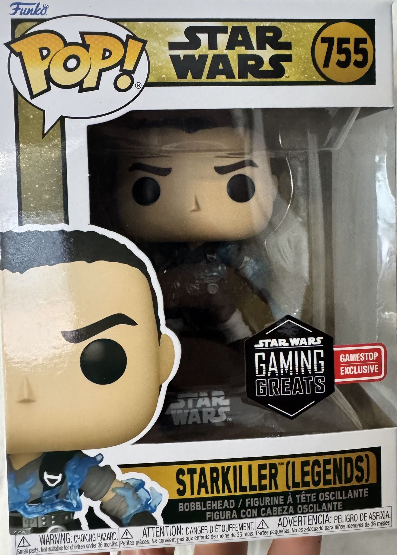 STAR WARS Starkiller (Legends) Gamestop Exclusive Funko pop