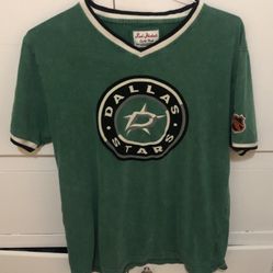 Dallas Stars Off Green Womens Size Medium Shirt 
