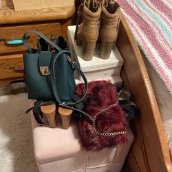 High Heels, Wallets, Purses, Wigs, Acrylic Nail Tips