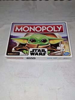 Brand New Open Box Monopoly Star Wars The Mandalorian Edition Board Game (Is Complete Nothing Missing)
