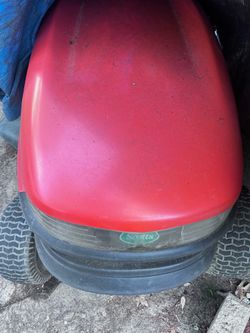 Scott’s lawn tractor blown engine
