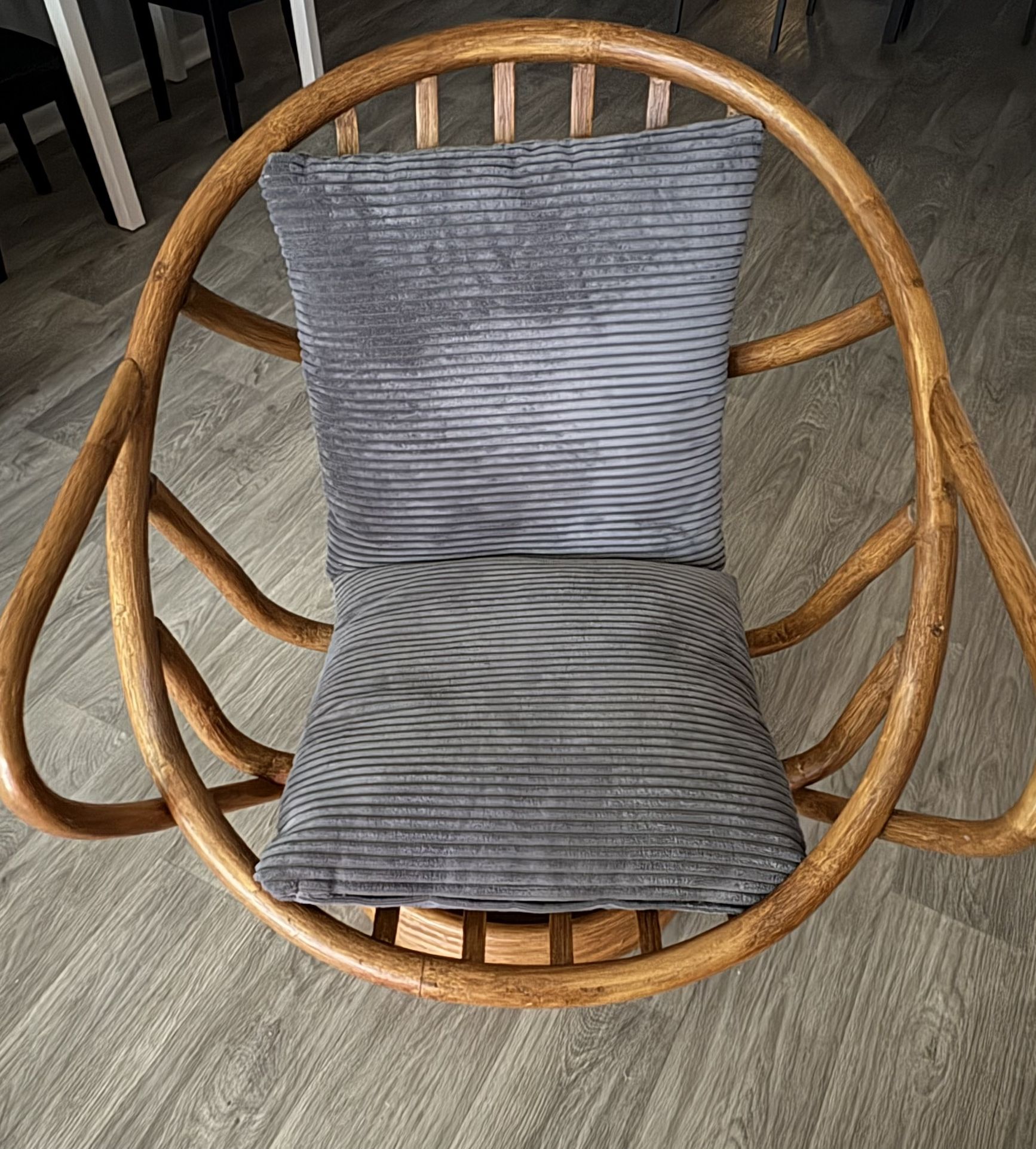 Swivel Rattan Chair