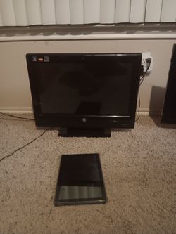 Hp monitor with built in Brian  ,  LG monitor  TV ready
