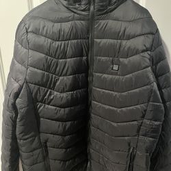 BLACK HEATED JACKET 🧥 