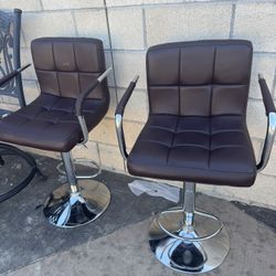Bar Stools  Set Of 2 