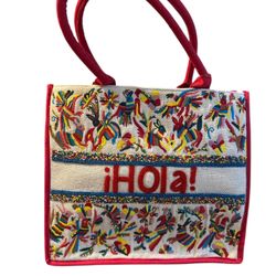 Hola  Beaded A&B tote bag New