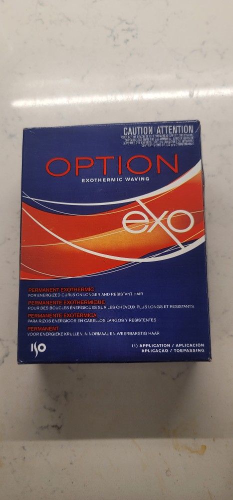 ISO Perm Option EXO for Energized Curls on Longer and Resistant Hair, Exothermic