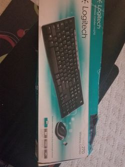 Logitech mk270 Wireless Keyboard and Mouse