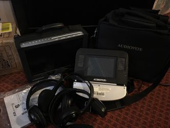 Audiovox car/portable dual DVD system