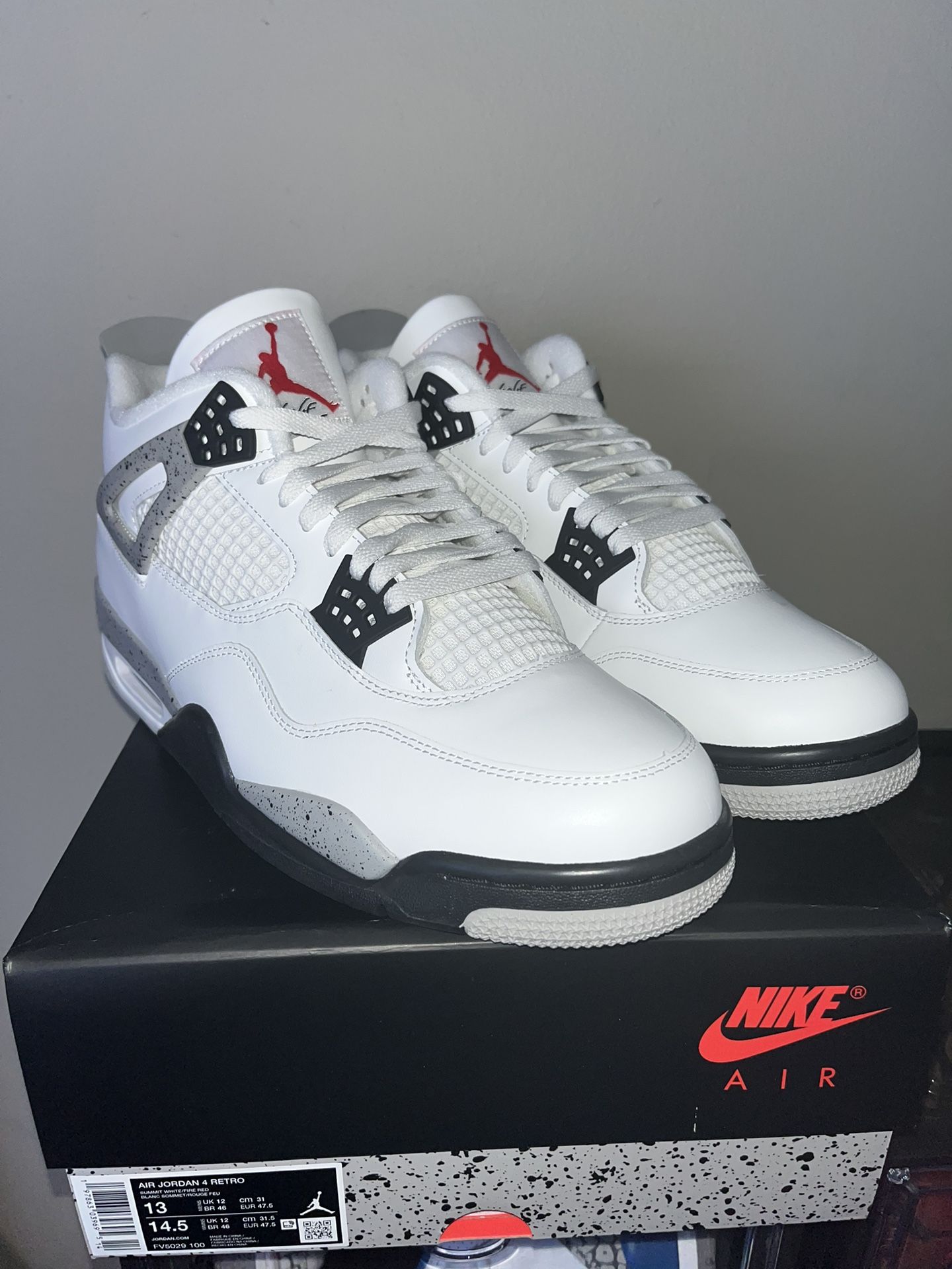 Jordan Retro 4 Cement Size 13
