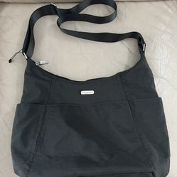 Baggallini Hobo Tote - Lightweight, Water-Resistant Travel Purse With Multiple Pockets and Removable Wristlet