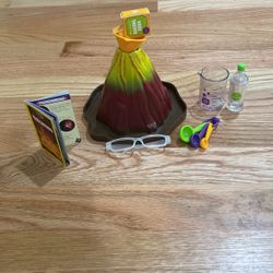 American girl sale volcano lab set