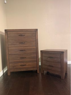Living spaces Dresser and nightstand