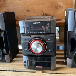 Sony Stereo/CD player with iPod dock