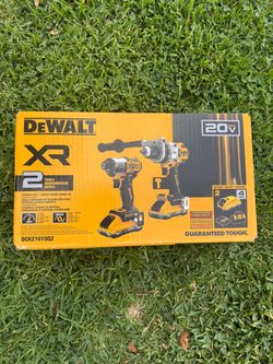 DEWALT 20V XR 3-Speed Hammer Drill & Impact Combo Kit