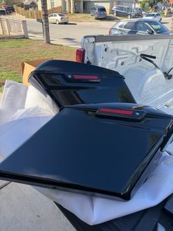 Harley 5” extended bags