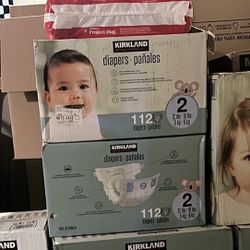 Size 2 Kirkland Diapers