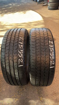 275/55/21 Michelin defender 90% Vida Dot 3125