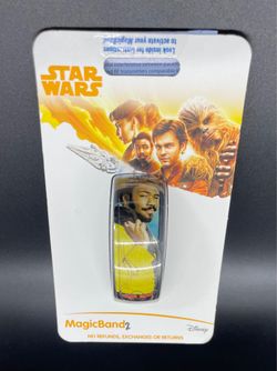New Walt Disney World Parks Star Wars Lando MagicBand  2 MB Disneyland