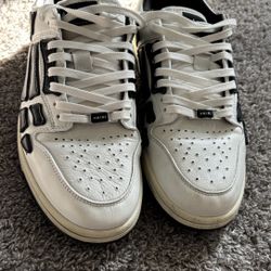 Amiri Skel Top Low ‘White Black ‘