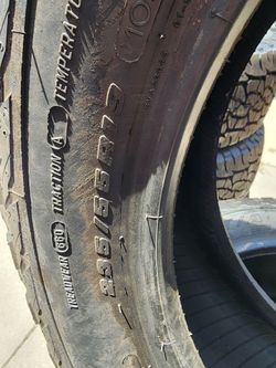 Rav4 MDX HIGHLANDER ROGUE tires 235 55 19 Tires bfgoodrich trail terrain
99% RDX MDX HYUNDAI nissan