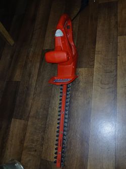 17 inch Homelite hedge trimmer