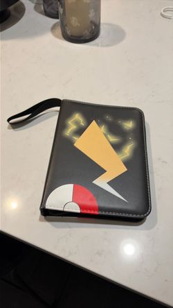 Pokémon Trading Card Binder with Wrist Strap