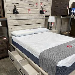 Queen Bed Storage