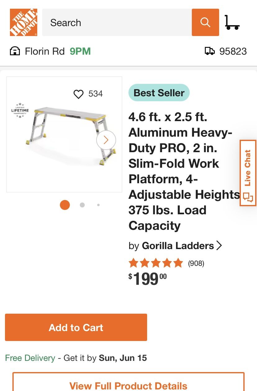 Gorilla platform ladder