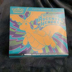 Pokemon TCG:  Ascended Heroes Factory Sealed Elite Trainer Box